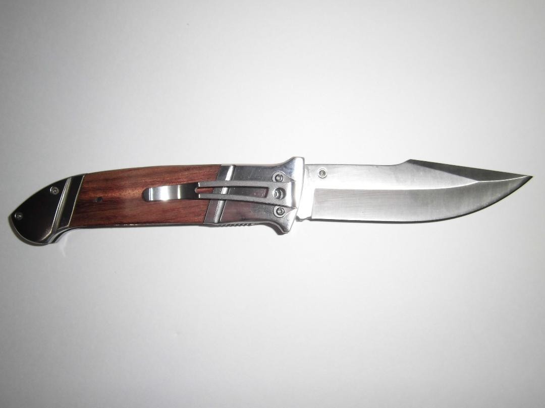 フォールディングナイフ 全長24cm 折畳ナイフ ステンレス  DIY サバイバル　新品