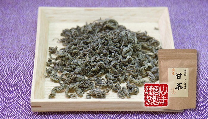 健康茶 国産100% 甘茶 50g×10袋セット 無添加 福岡県産 花祭 送料無料_画像3