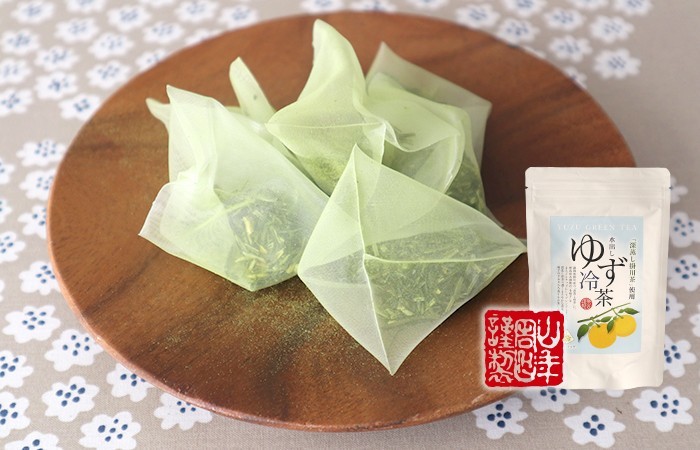 お茶 日本茶【国産】水出しゆず冷茶 40g（4g×10p）×3袋セット 送料無料_画像3