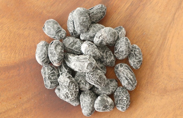  domestic production large grain sugared natto Tanba black 200g×3 sack set free shipping 