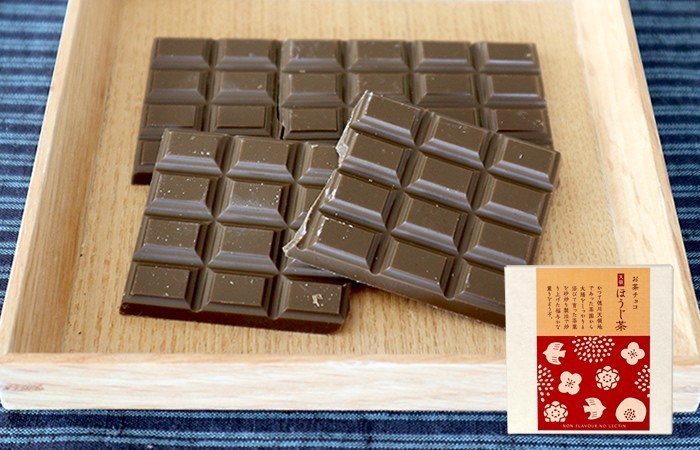  tea .. bite tea chocolate heaven . hojicha 2 sheets entering ×6 piece 