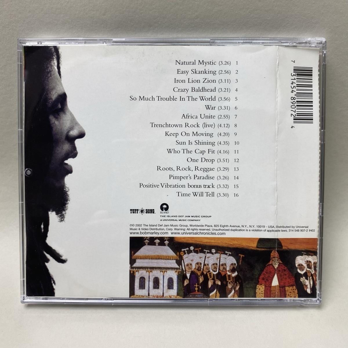 BOB MARLEY / NATURAL MYSTIC レゲエ CD アルバム REGGAE 【再生確認済】送料無料 #R45_画像2