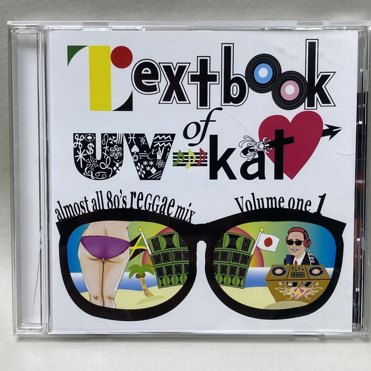 帯付 UV KAT / TEXT BOOK of UV KAT vol.1 REGGAE SOUND MIX CD レゲエ サウンド【再生確認済】送料無料 #R129_画像1