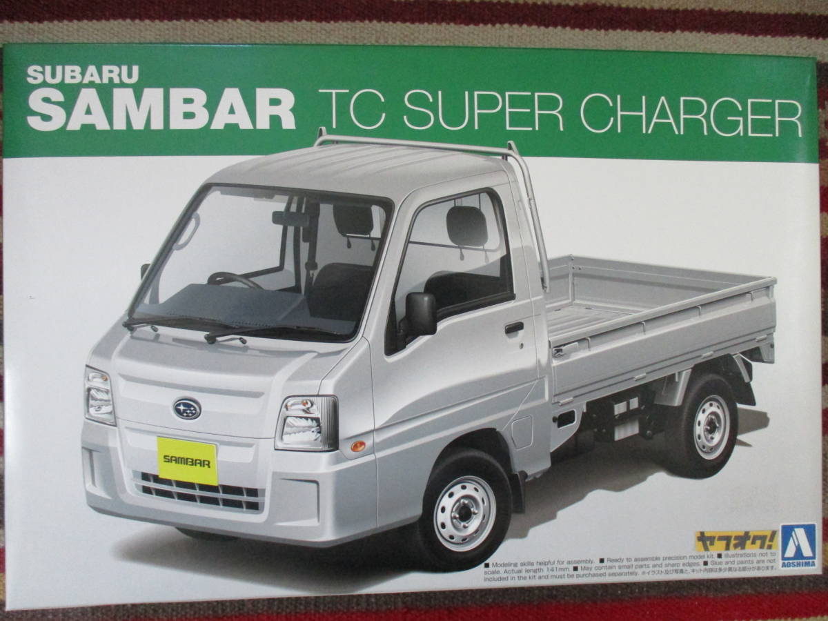  Aoshima 1/24 SUBARU Subaru Sambar Truck TC supercharger SANBAR TC SUPER CHARGER