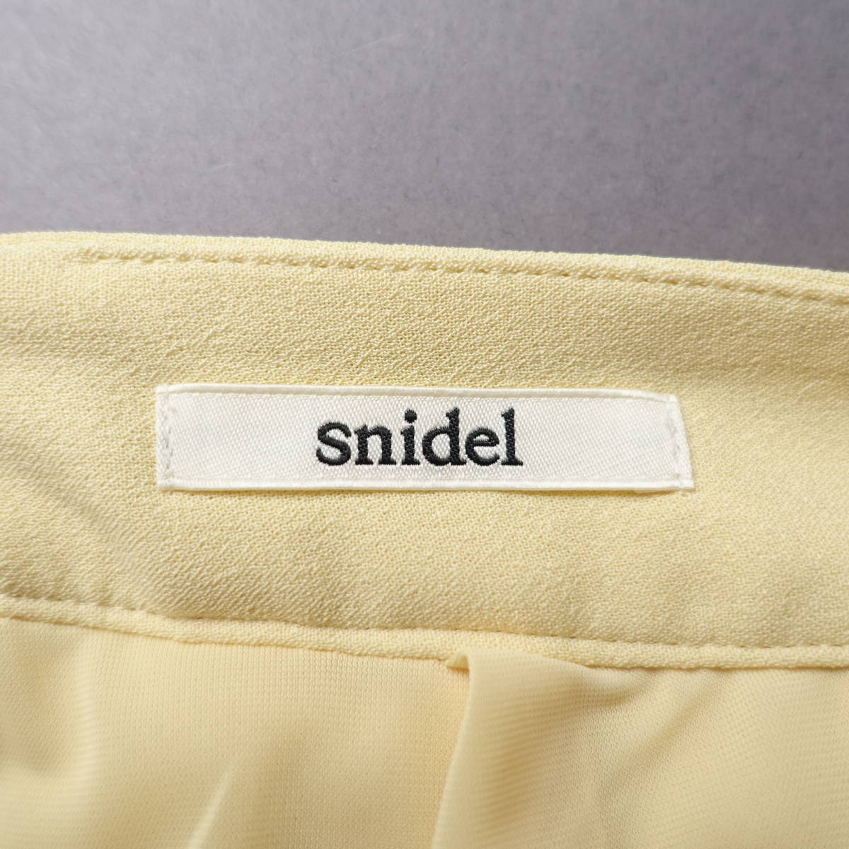 定価9,400円☆新品未使用*snidel/スナイデル /1/日本製タグ付き/フリル/キュロットスカート/イエロー/黄色/レディース/パンツ_画像3