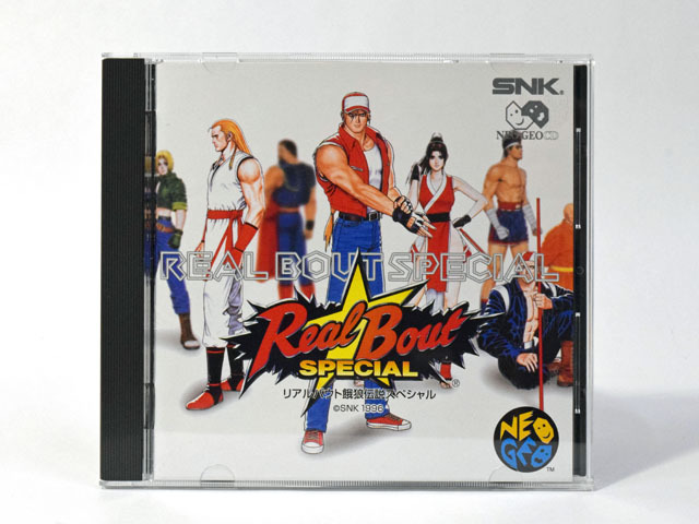 【帯・葉書付き】リアルバウト餓狼伝説スペシャル　リアルバトルアクション　　NEO-GEO CD　美品