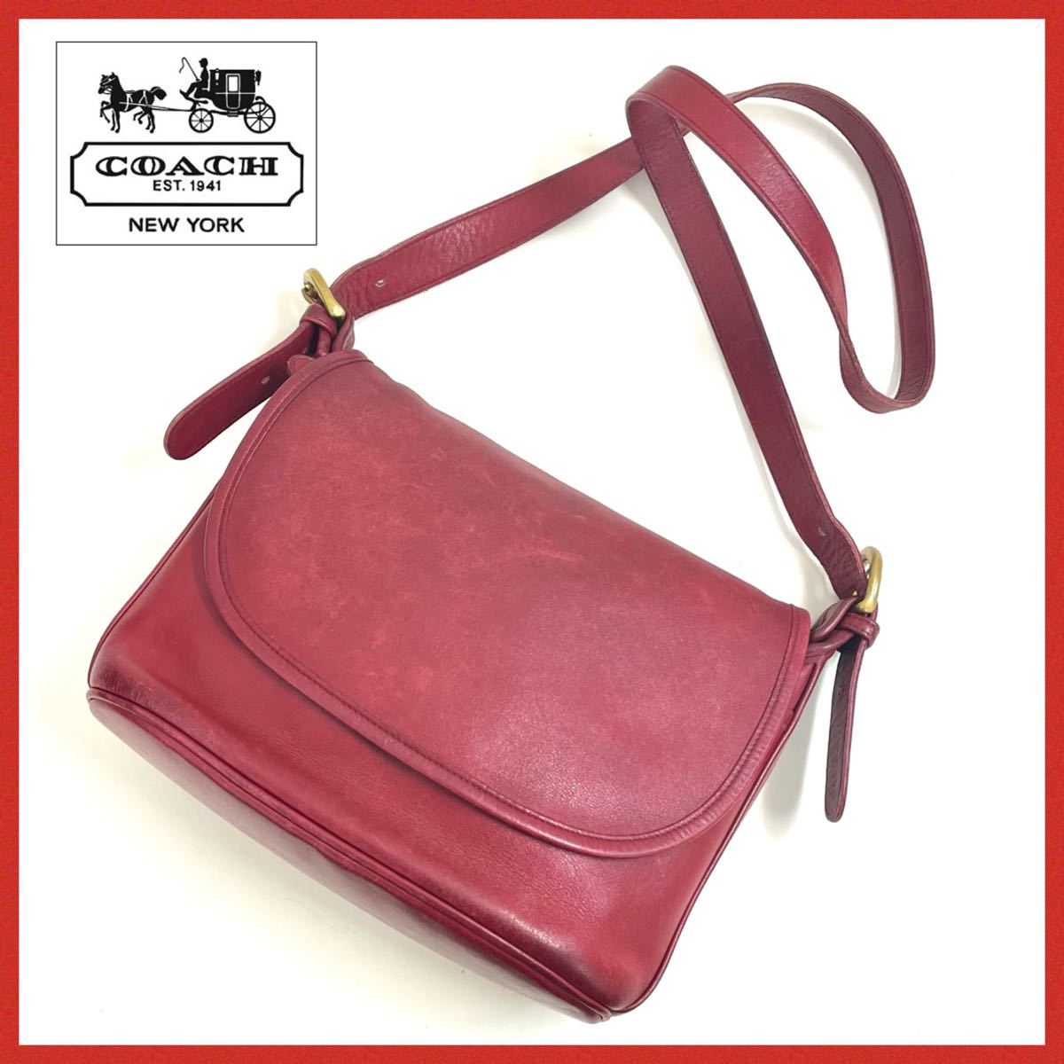 美品】COACH オールドコーチ ショルダーバッグ 4150 www