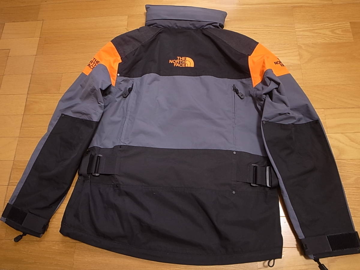 【送料無料 即決】 日本未発売 THE NORTH FACE x SIZE?別注 20周年記念STEEP TECH APOGEE JACKET M新品コラボ限定ブラックxグレーxオレンジ