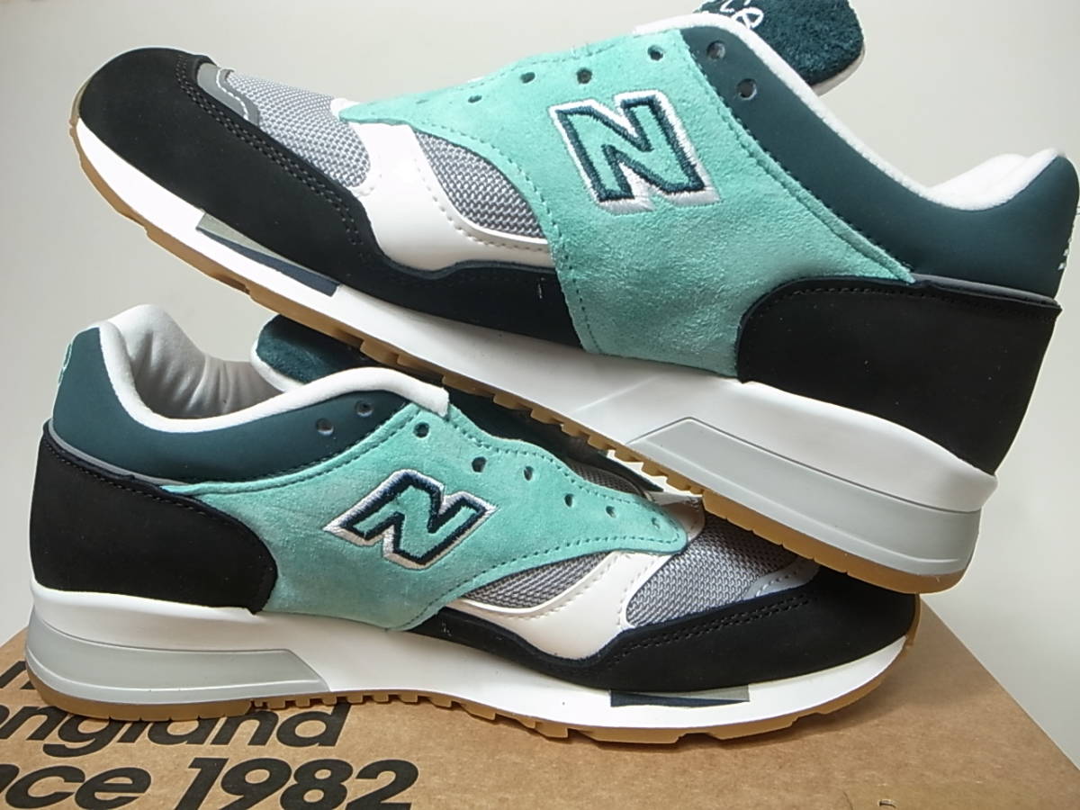 [ free shipping prompt decision ] abroad limitation NEW BALANCE UK made M1500LIB 24.5cm US6.5 new goods Lava Ice Beach Pack not yet sale in Japan black x teal x gray Britain made 