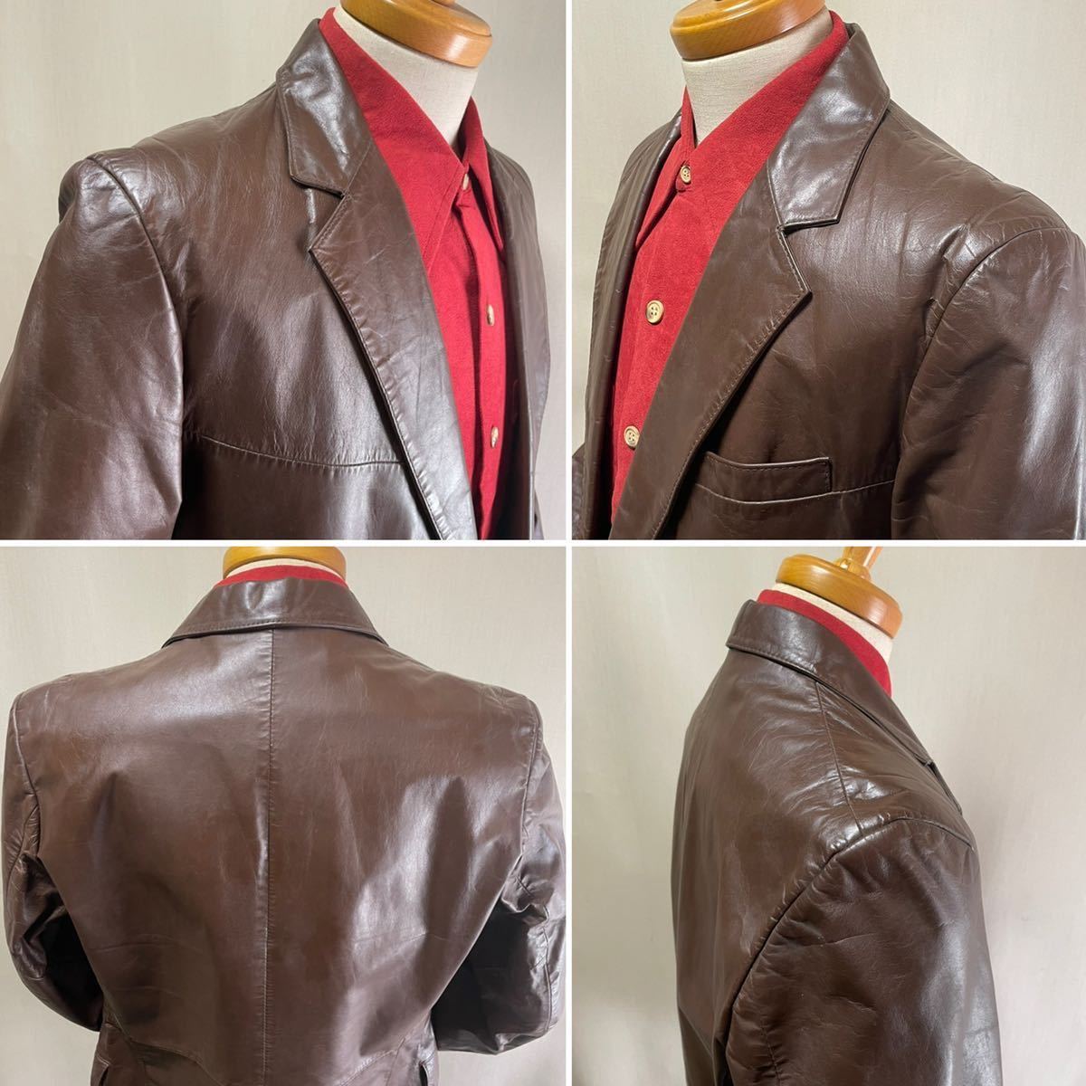 1970s Clipper Mist レザージャケット Size 40|Yahoo!フリマ 1970s Clipper Mist レザージャケット Size 40|Yahoo!フリマ