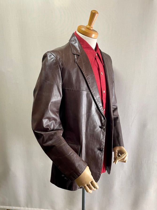 1970s Clipper Mist レザージャケット Size 40|Yahoo!フリマ 1970s Clipper Mist レザージャケット Size 40|Yahoo!フリマ