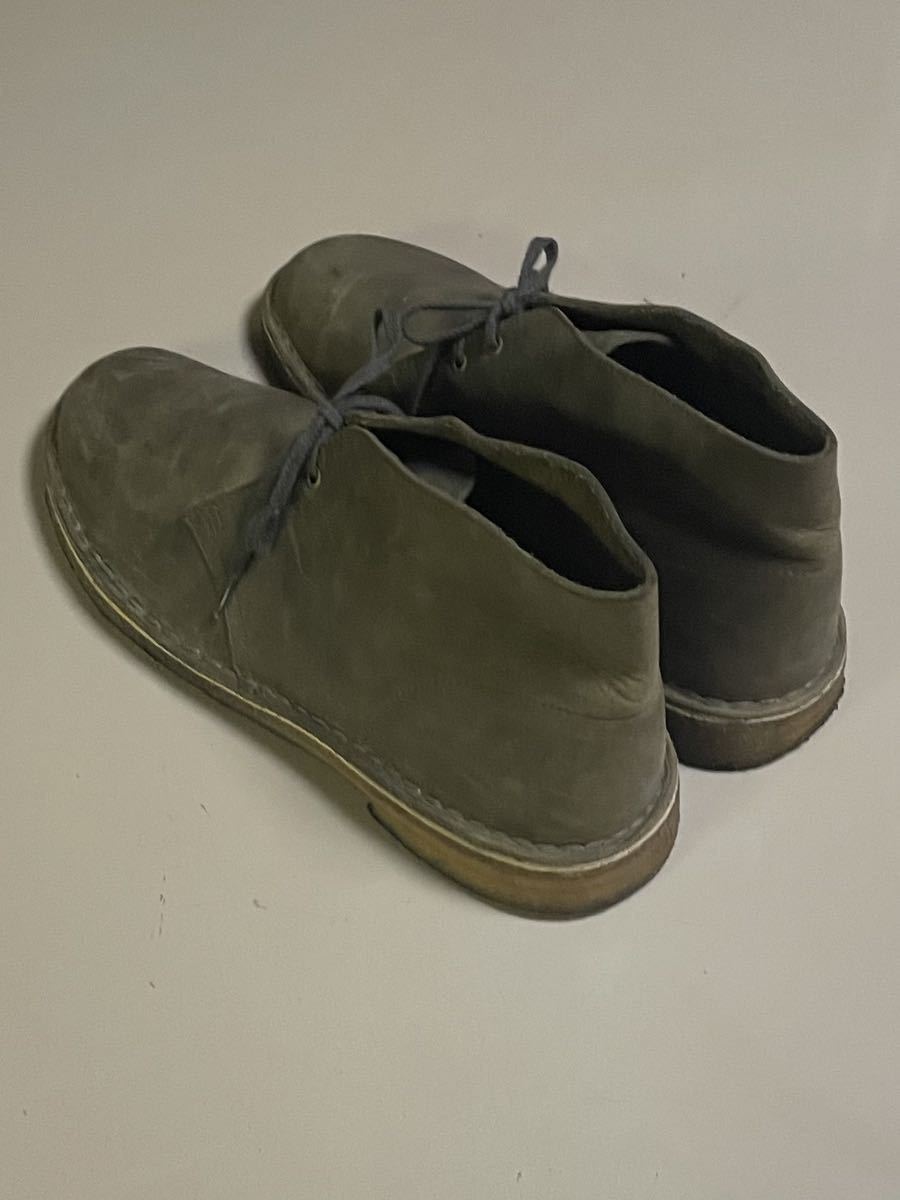 Clarks. Desert Boot Shoes (Nubuck Leather) Size uk 9 28cm