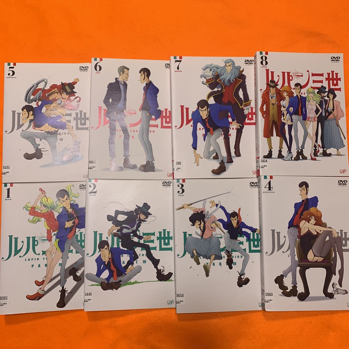 ルパン三世 DVD PARTⅣ 全巻セット（¥9,000） dofeli.com