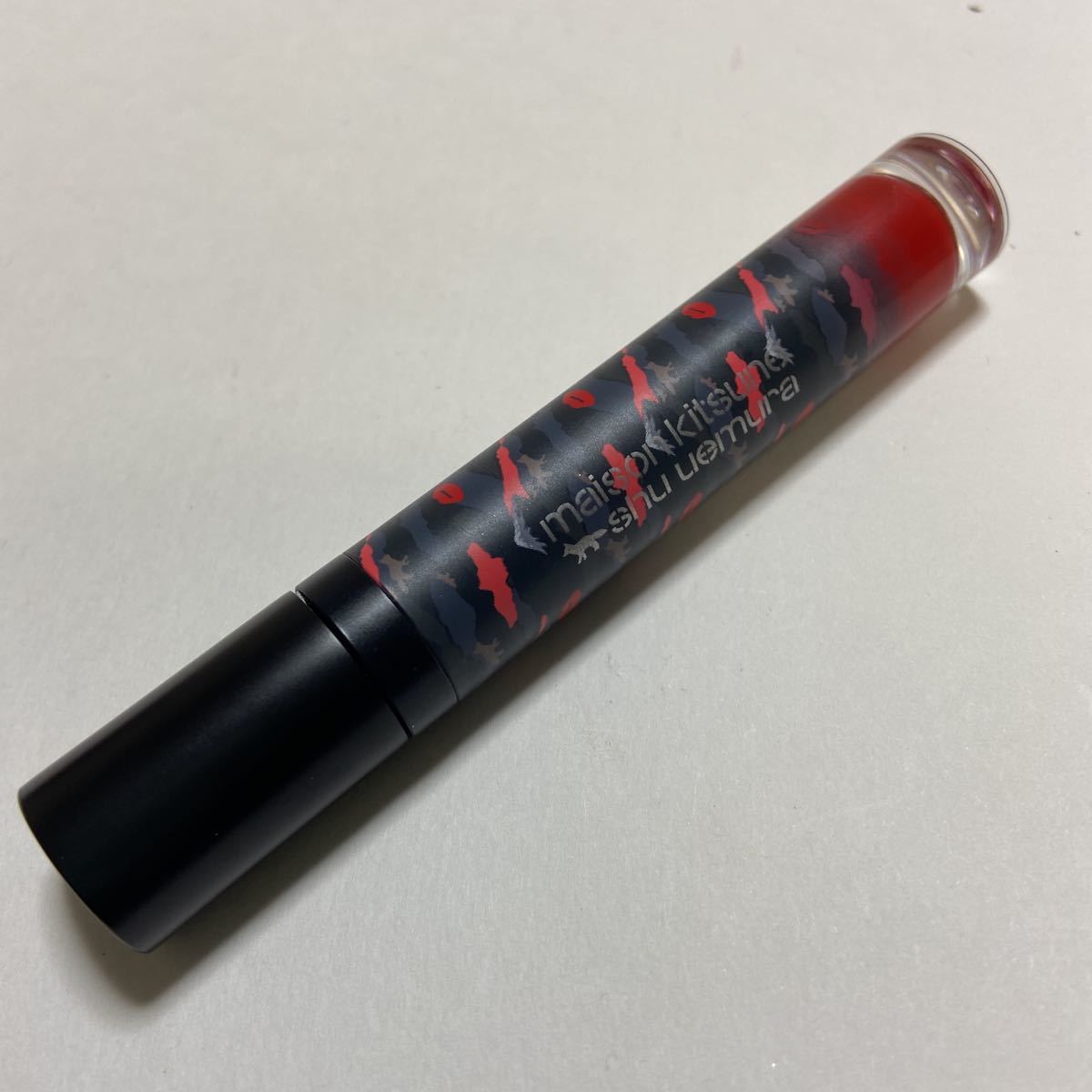  Shu Uemura mat shup rear M RD 04 liquid lip lipstick 