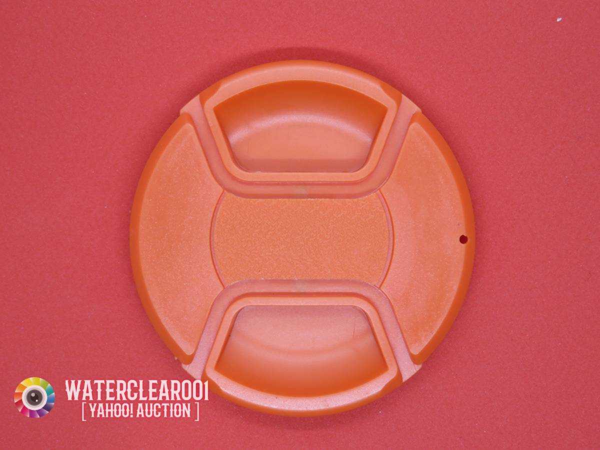 #*80089*#[CAMERA] colorful lens cap *72mm@ universal design [ orange ]_CanonEOS/Nikon/Sony