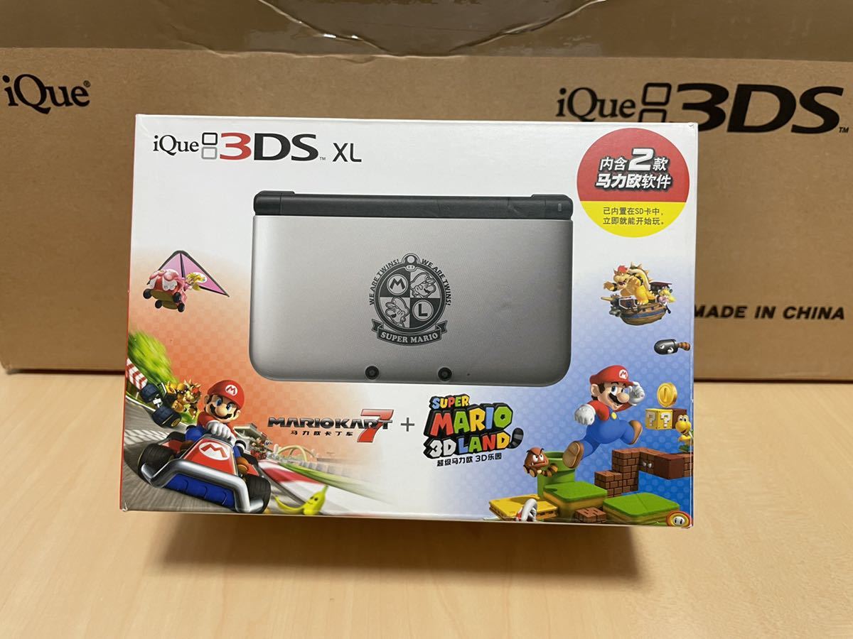 Yahoo!オークション - 【中国版】iQue 3DSXL - マリオシルバー Yahoo!オークション - 【中国版】iQue 3DSXL - マリオシルバー