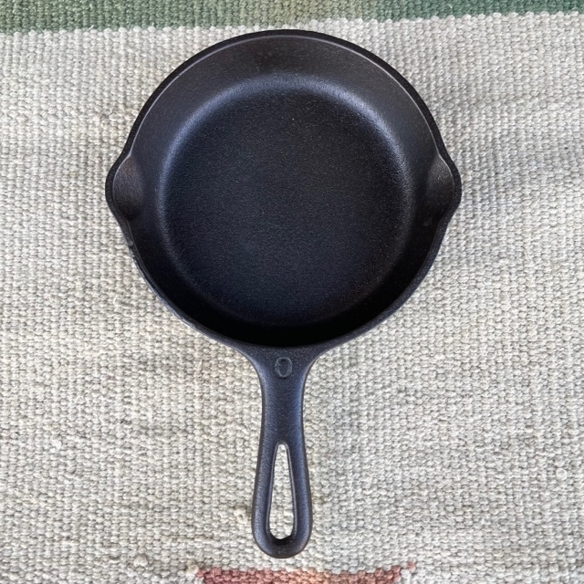 代引き人気 7350円 グリスウォルド スキレット #0 1940s ブロック文字 焼き網、グリドル