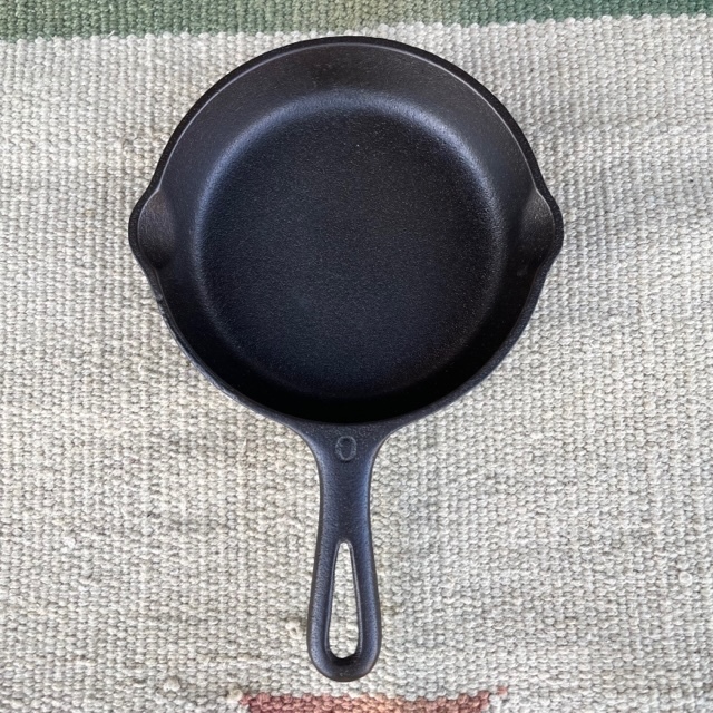 グリスウォルド スキレット #0 1940s ブロック文字 ビンテージ Griswold skillet C209