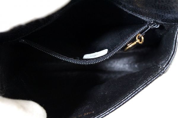 ○本物 激レア 極上美品 CHANEL シャネルココ キャビアスキン