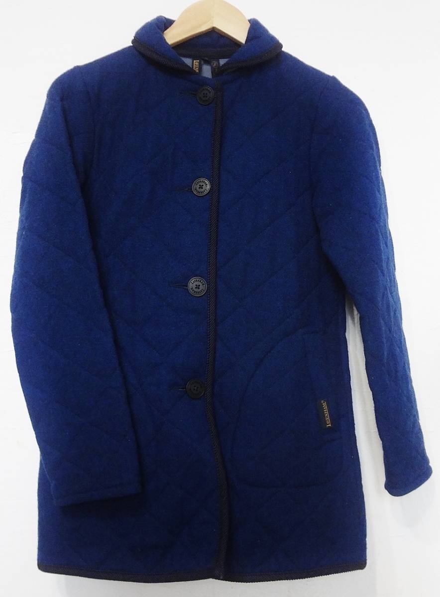 5万円 LAVENHAM ラベンハム ウール キルティングジャケット 英国製 サイズ36 ネイビー(ジャケット、上着)｜売買されたオークション