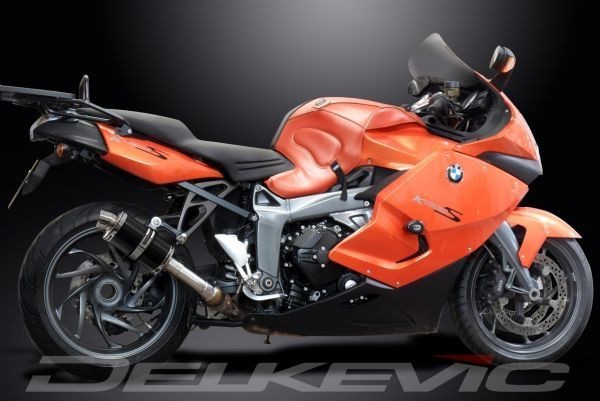 DELKEVIC スリップオンカーボンオーバルマフラー☆BMW K1300S DELKEVIC スリップオンカーボンオーバルマフラー☆BMW K1300S