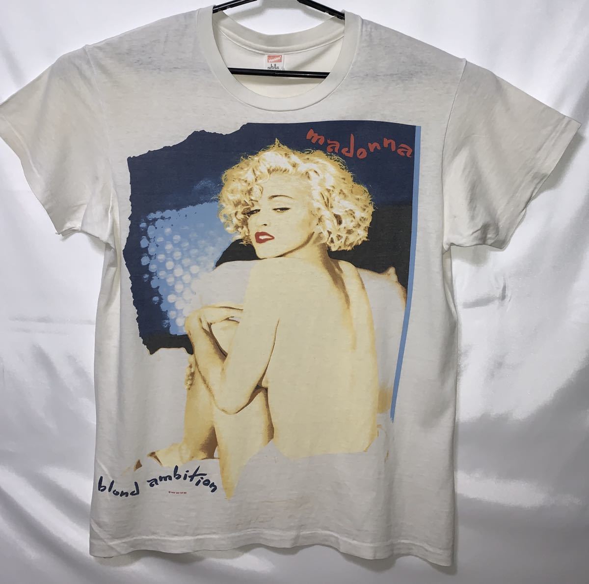 マドンナ 半袖 Tシャツ ツアー 1990年 MADONNA Blond Ambition Tour