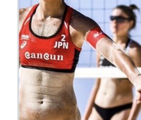 支給品 ビーチバレー 女子 日本代表 選手 実用品 ユニフォーム 支給品 ビーチバレー 女子 日本代表 選手 実用品 ユニフォーム