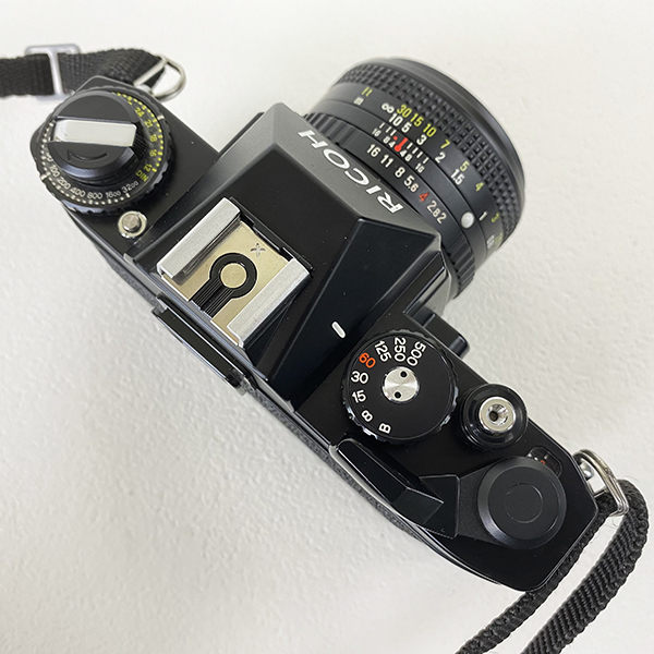 美品 リコー RICOH XR500 一眼レフ フィルム カメラ ブラック ボディ
