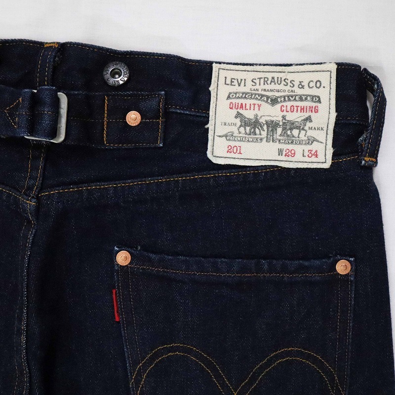 復刻版 Levi's 201 リーバイス 片ポケット サスペンダーボタン 復刻版 Levi's 201 リーバイス 片ポケット サスペンダーボタン