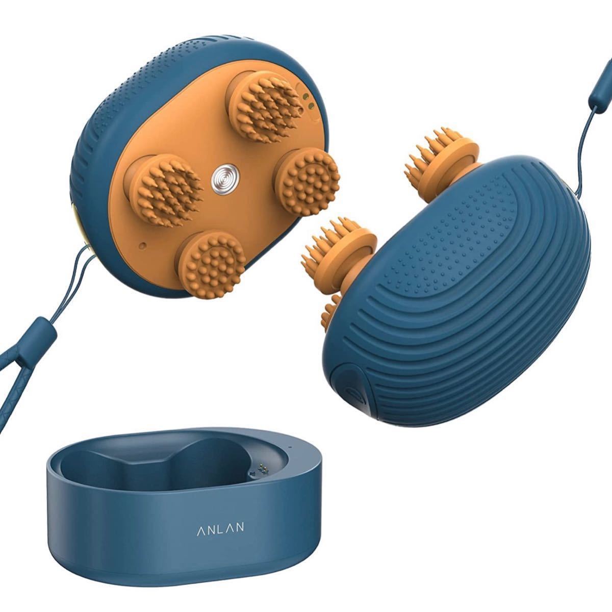 電動頭皮ブラシ 頭皮ブラシ IPX7防水 振動 ヘッドブラシ 3D技術 頭皮洗浄