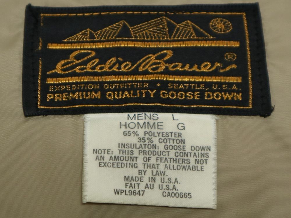 稀少! USA製 70s~ Eddie Bauer ビンテージ ダックハンターカモ グース