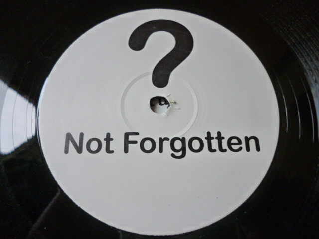 Leftfield / Not Forgotten アッパーPROGRESSIVE HOUSE 12 名曲Leftfield / Not Forgotten リワーク_画像1