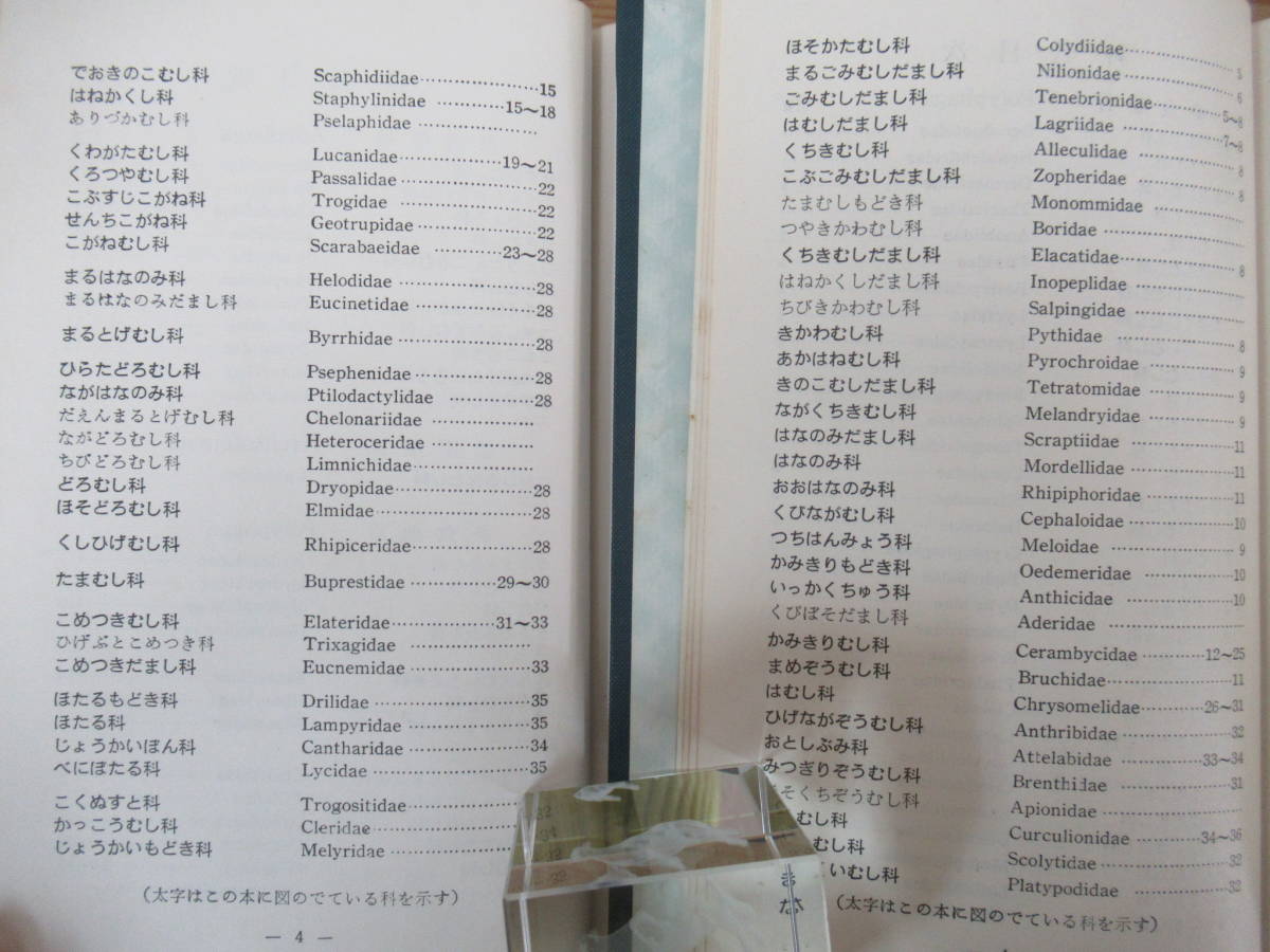 r27●甲虫Ⅰ 原色小図鑑②/甲虫Ⅱ 原色小図鑑③ 計2冊セット 西京大学生物学教室 1959年 昭和34年 8月 保育社 昆虫 211118_画像5