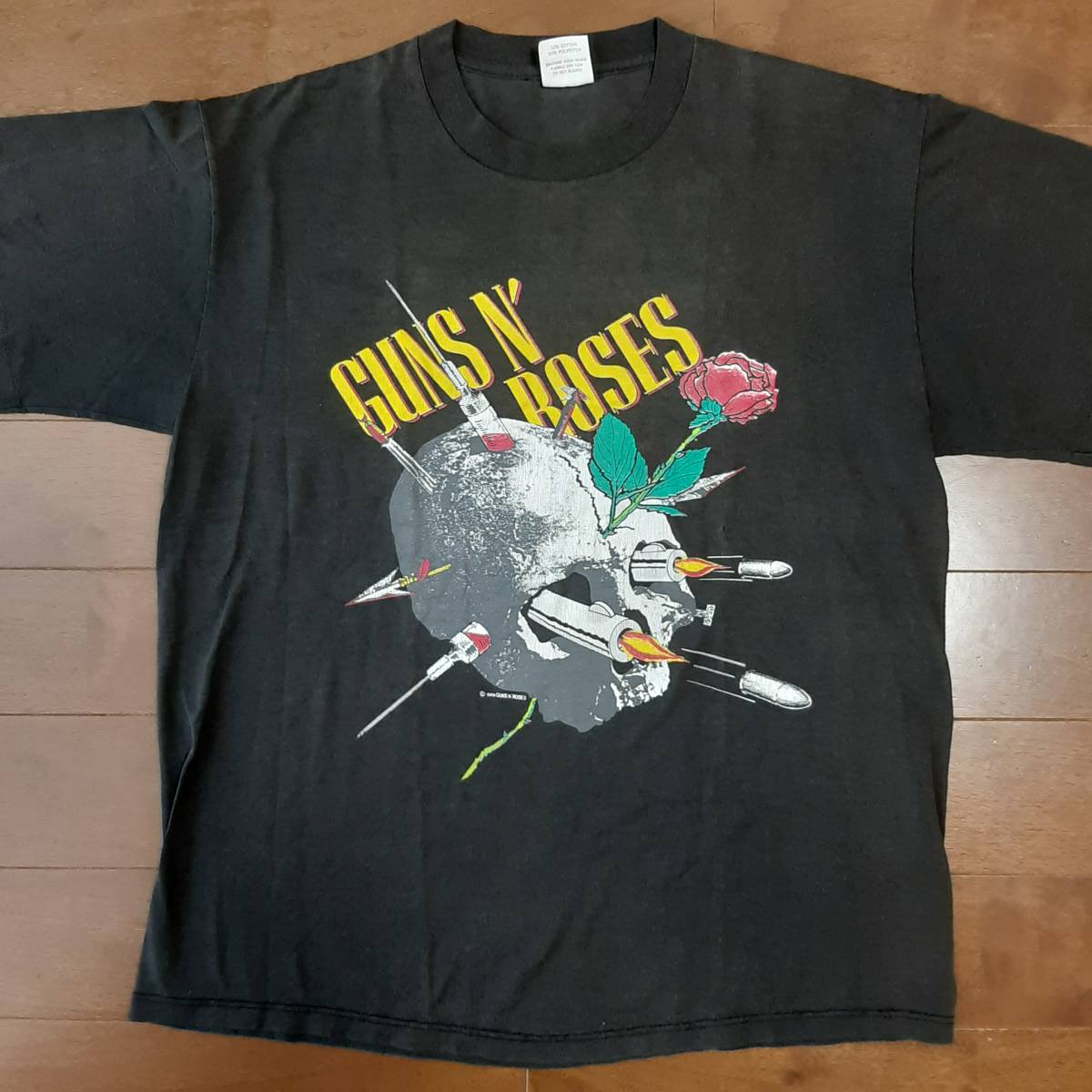 80s vintage GUNS N´ ROSES ロック バンド Tシャツ-