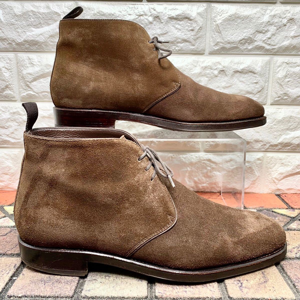 CARMINA×MEERMIN カルミナ メルミン チャッカブーツ スエード 靴