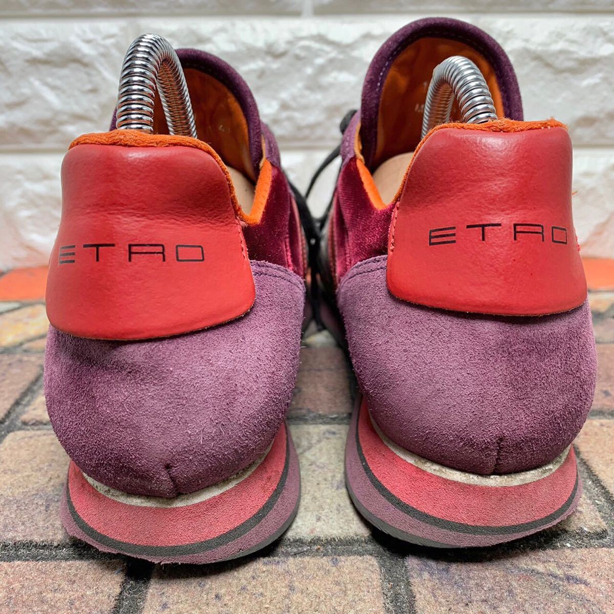 ETRO エトロ スニーカー 靴 ペイズリー 37 23 5cm ペイズリー柄 ETRO エトロ スニーカー 靴 ペイズリー 37 23 5cm ペイズリー柄