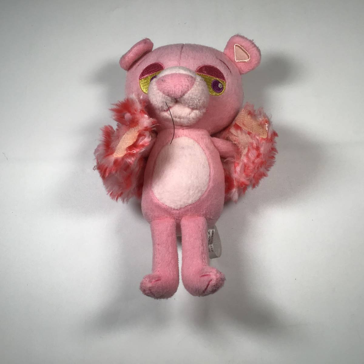 N-1192☆ ピンクパンサー　The Pink Panther　ピンクの豹　ぬいぐるみ　商品タグ無し　動物　ひょう　ヒョウ_画像9