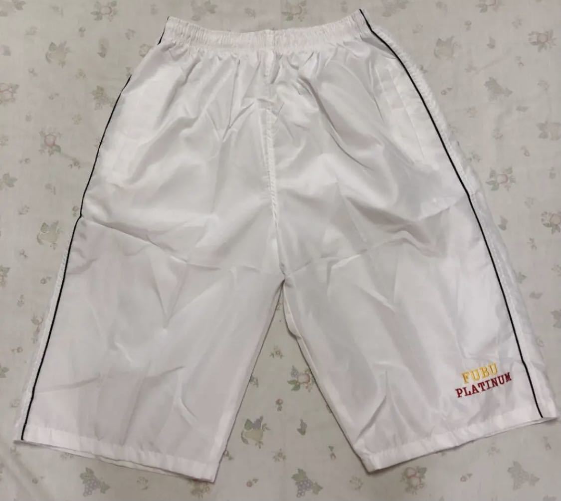 未使用品 90s Platinum FUBU ナイロン セットアップ 上下セット フブ B