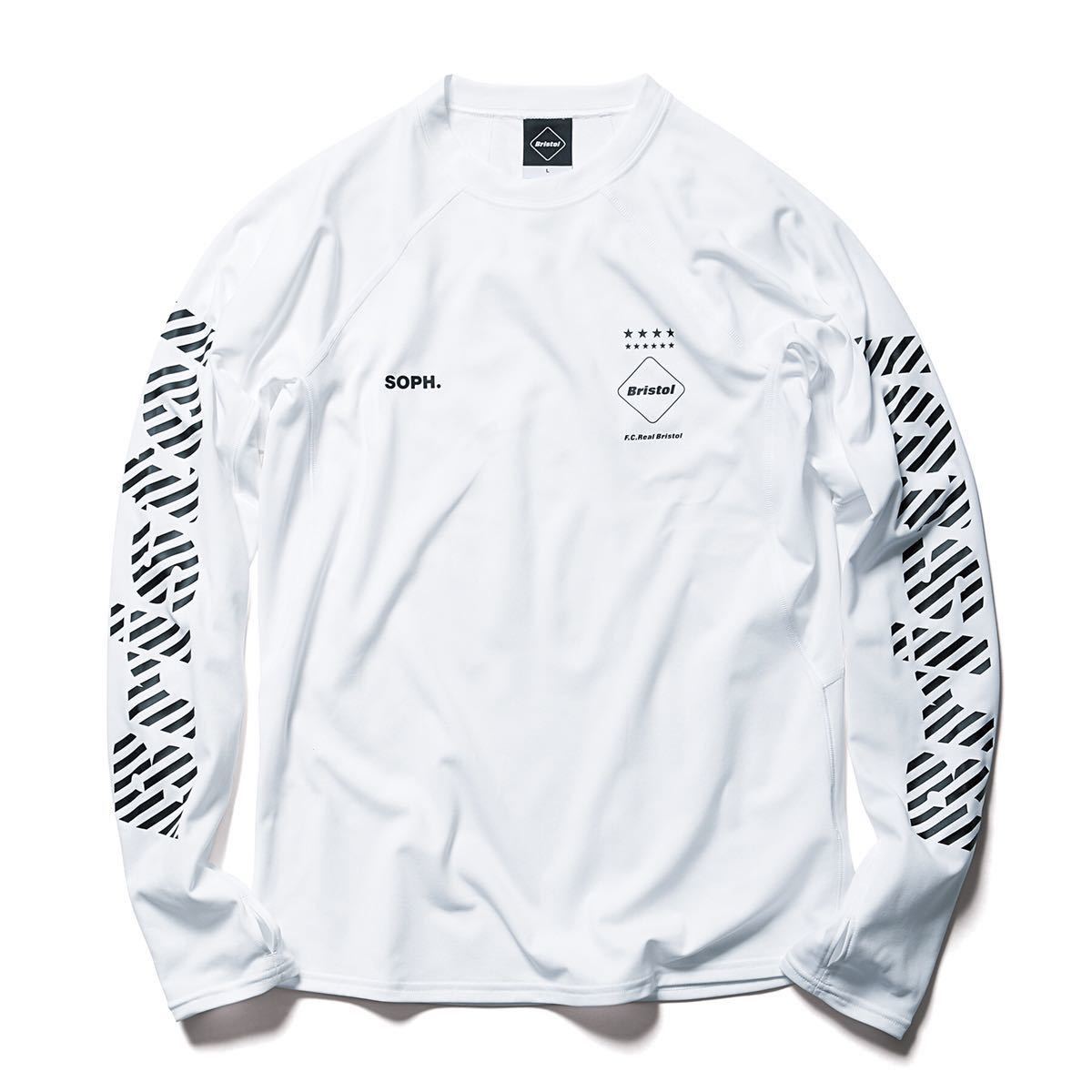 M 新品 送料無料 FCRB 21AW UNDER LAYER CREWNECK TOP WHITE SOPHNET