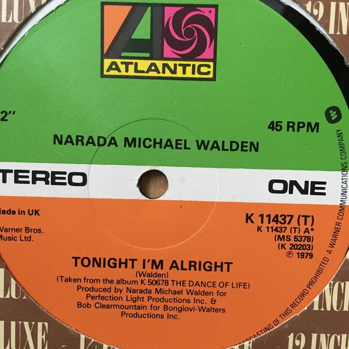 12’ Narada Michael Walden-Tonight I’m Alrightの画像2