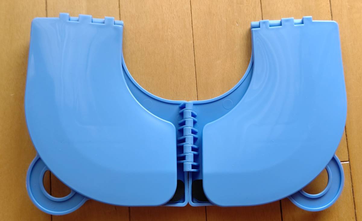  child mobile folding type auxiliary toilet seat blue sun ko-