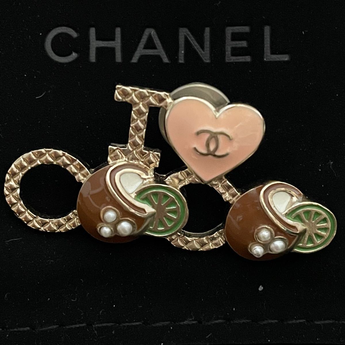 希少美品 CHANEL シャネル ブローチ ヴィンテージ
