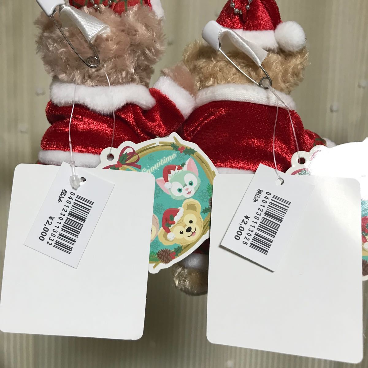 TDS ディズニーシー ぬいば ダッフィー シェリーメイ クリスマス TDS ディズニーシー ぬいば ダッフィー シェリーメイ クリスマス