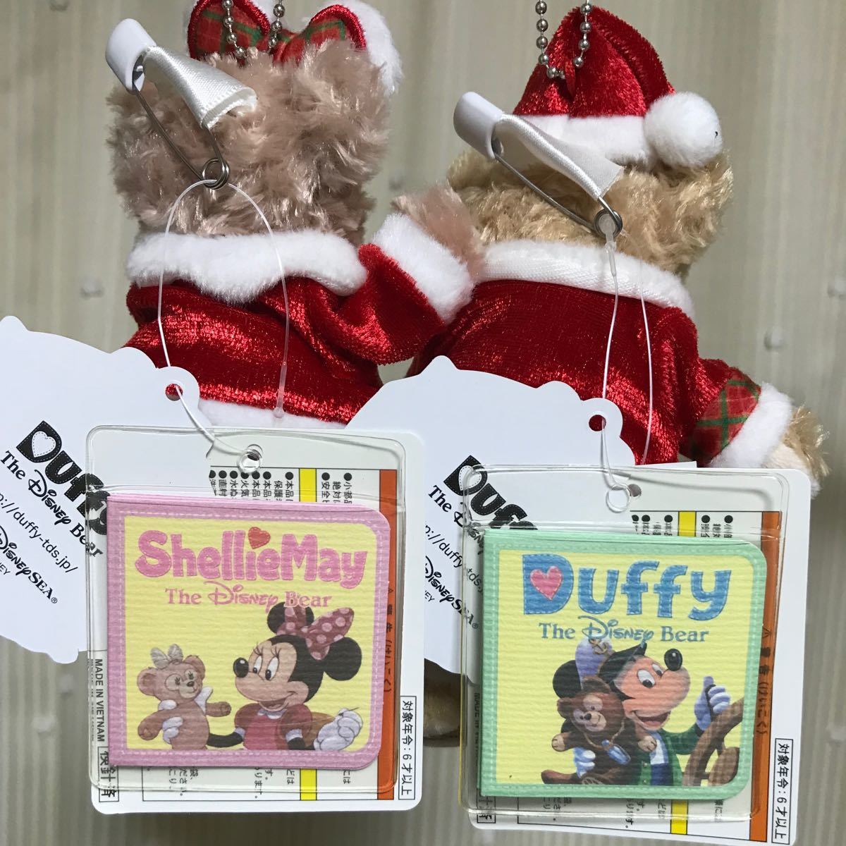 TDS ディズニーシー ぬいば ダッフィー シェリーメイ クリスマス TDS ディズニーシー ぬいば ダッフィー シェリーメイ クリスマス