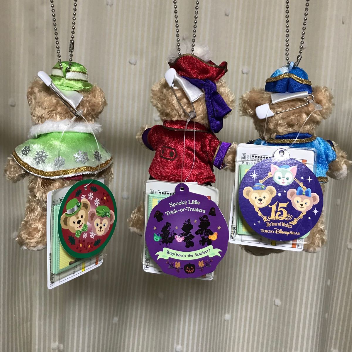 TDS ディズニーシー ぬいば ダッフィー 15周年 クリスマス TDS ディズニーシー ぬいば ダッフィー 15周年 クリスマス