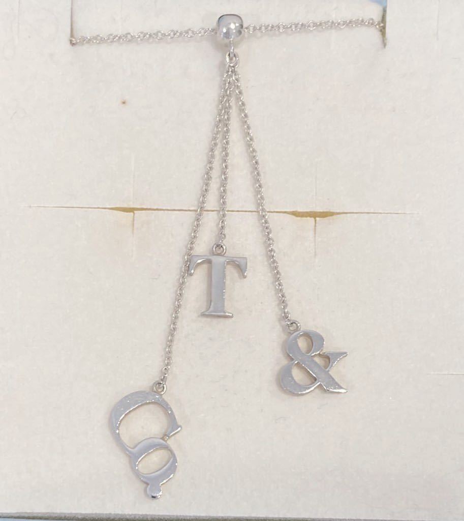 新品 未使用 正規品 ティファニー tiffany&co ネックレス ロゴチャーム