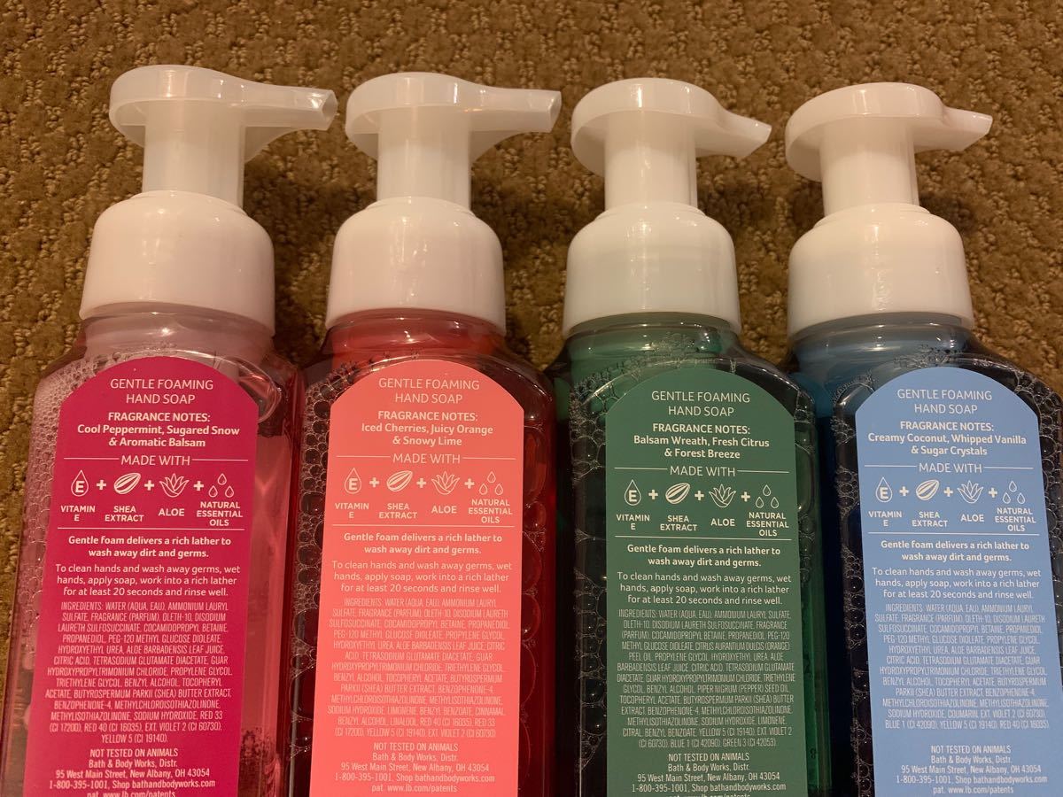 アメリカBath&Body Works ハンドソープ4本セット|Yahoo!フリマ アメリカBath&Body Works ハンドソープ4本セット|Yahoo!フリマ