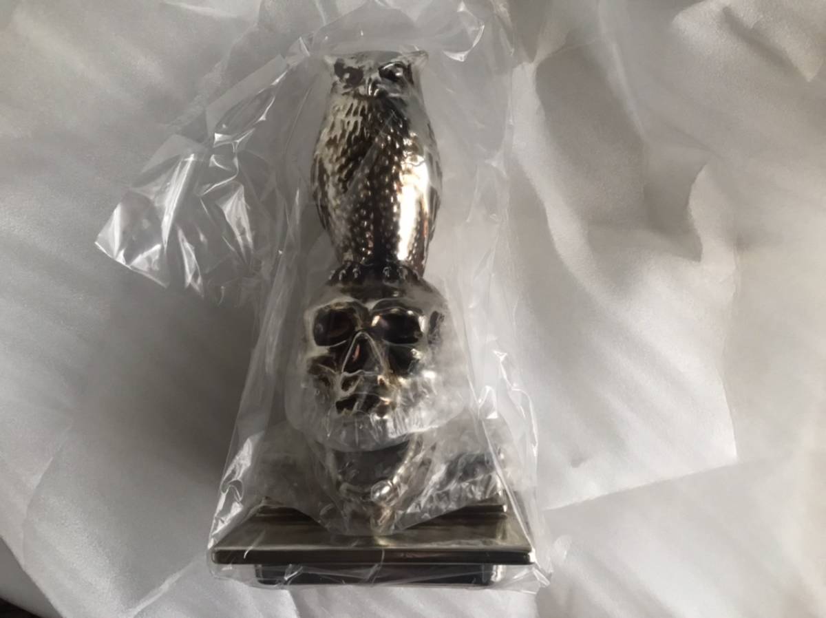未使用 18SS ネイバーフッド INCENSE CHAMBER OWL シルバー