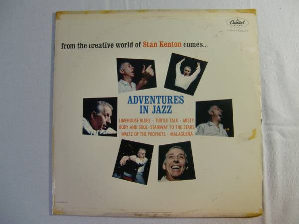 STAN KENTON　　 /　　 Adventures in Jazz 難あり_画像1