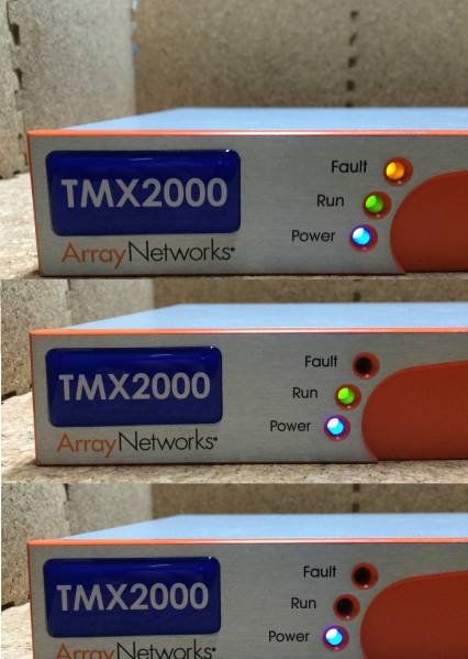A984)ARRAY Networks TMX2000 X-Series 1RMU б/у 